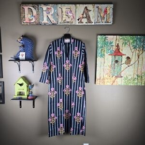 Soiree Blockprint Dress S/M